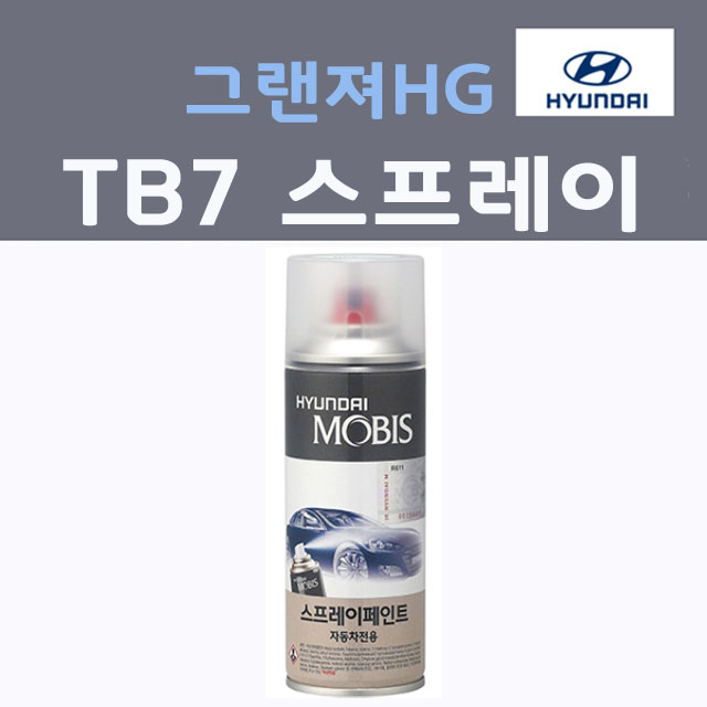 순정품 현대 그랜져HG TB7 스프레이 붓펜 카페인트 12,000원
