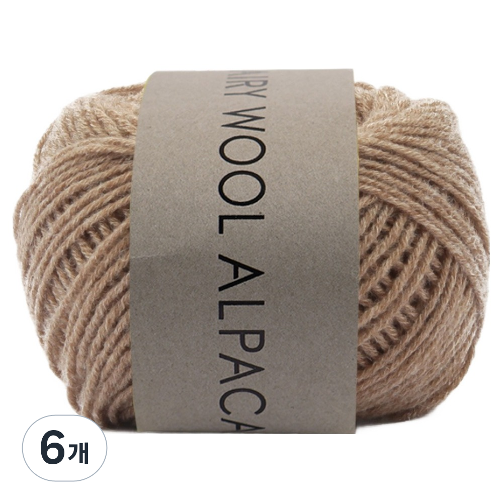 브랜드얀 다루마 에어리울 알파카 뜨개실 53,000원