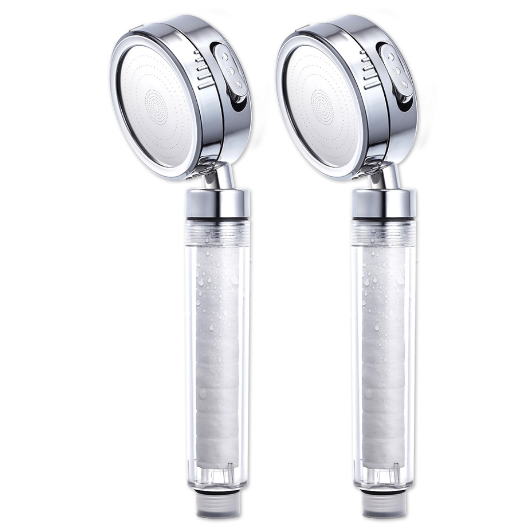 하비비 절수 필터 샤워기헤드2개, 2개, silver 20,480원