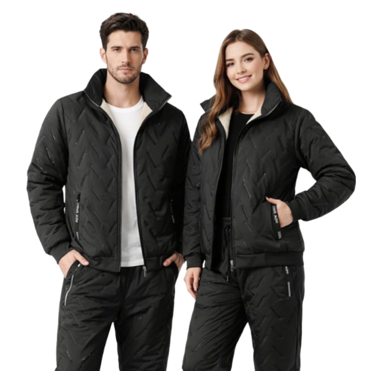 남여공용 패딩 상하세트 따뜻한 겨울 트레이닝복 홈웨어 33,020원