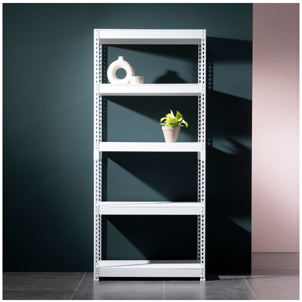 스피드랙 1000x400x1800 5단 다용도베란다 조립식 철제선반 베스트규격 121,800원