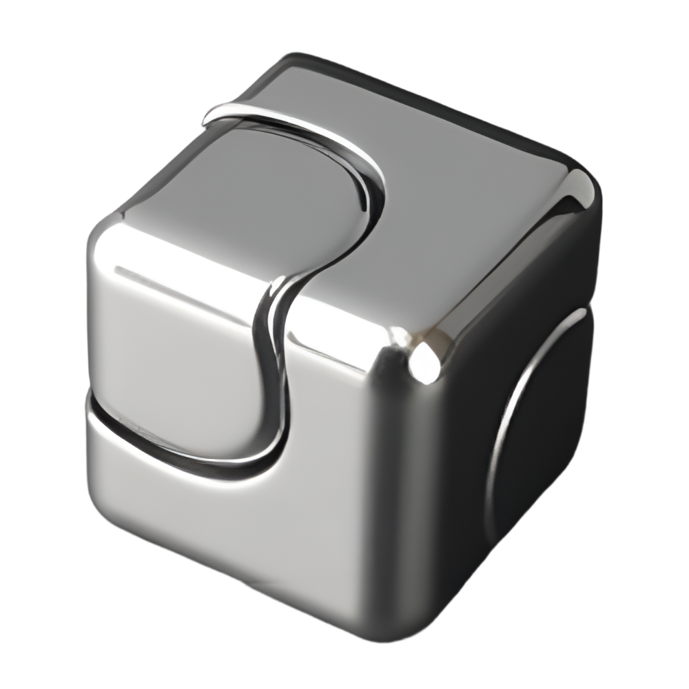 탈론나인 메탈 자석 스핀 큐브 핑거스피너 묵직한 스트레스 해소 장난감 13,300원