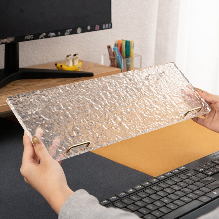 아크릴 키보드 받침대 손목보호 키보드 거치대, 1개, 투명 11,700원