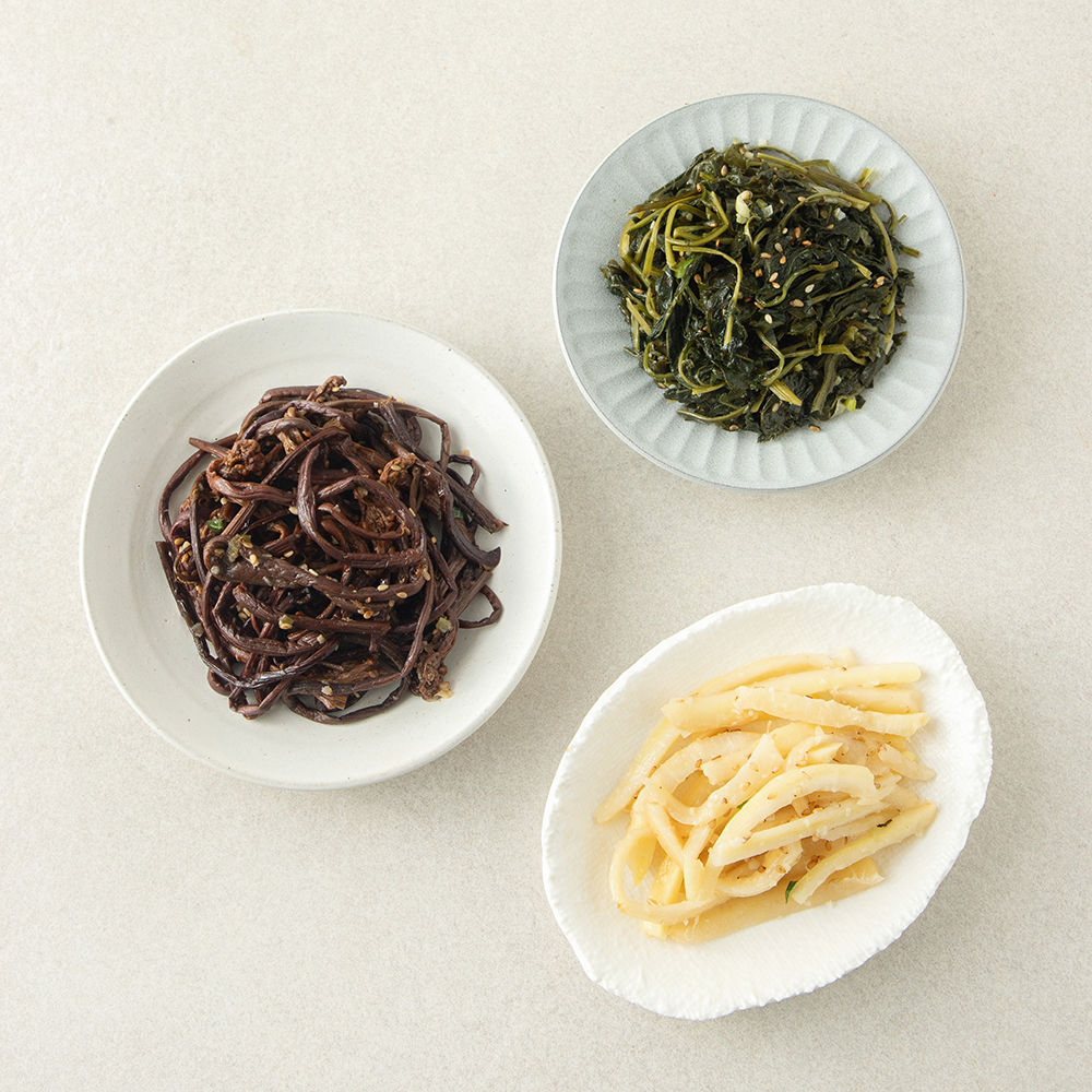 [로켓프레시] 비움반찬 모둠나물 3종 6,800원