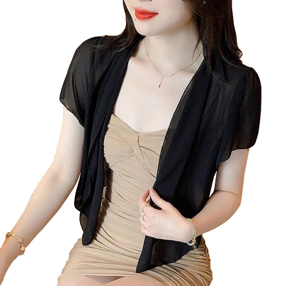 아이레노 쉬폰 여름 가디건 여성용 루즈핏 외투 가볍고 시원한 소재로 데일리 레이어드하기 좋은 여리핏 아우터 20,600원