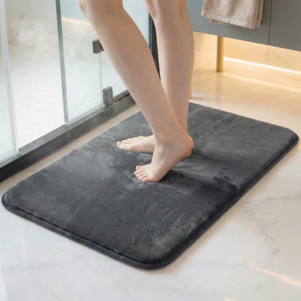 허그제이 욕실 발매트 빨아쓰는, 다크그레이 9,900원
