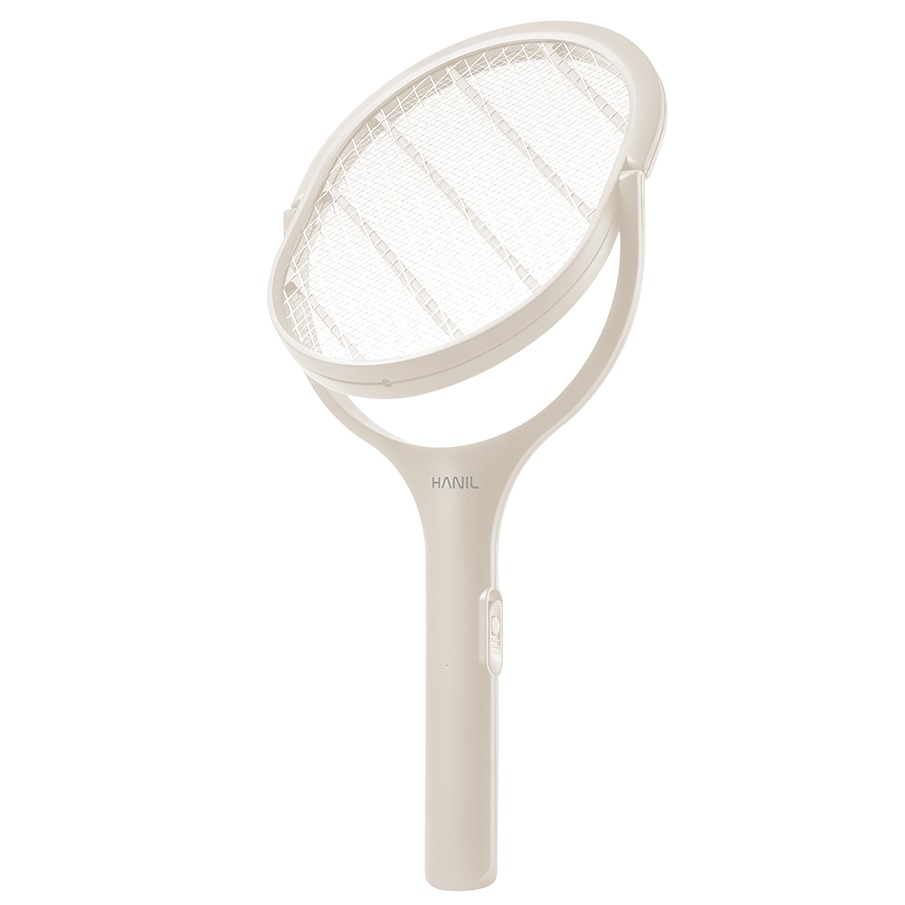 한일 회전형 프리미엄 전기모기채 V2 + AA건전지 2p 세트, 크림베이지 21,900원