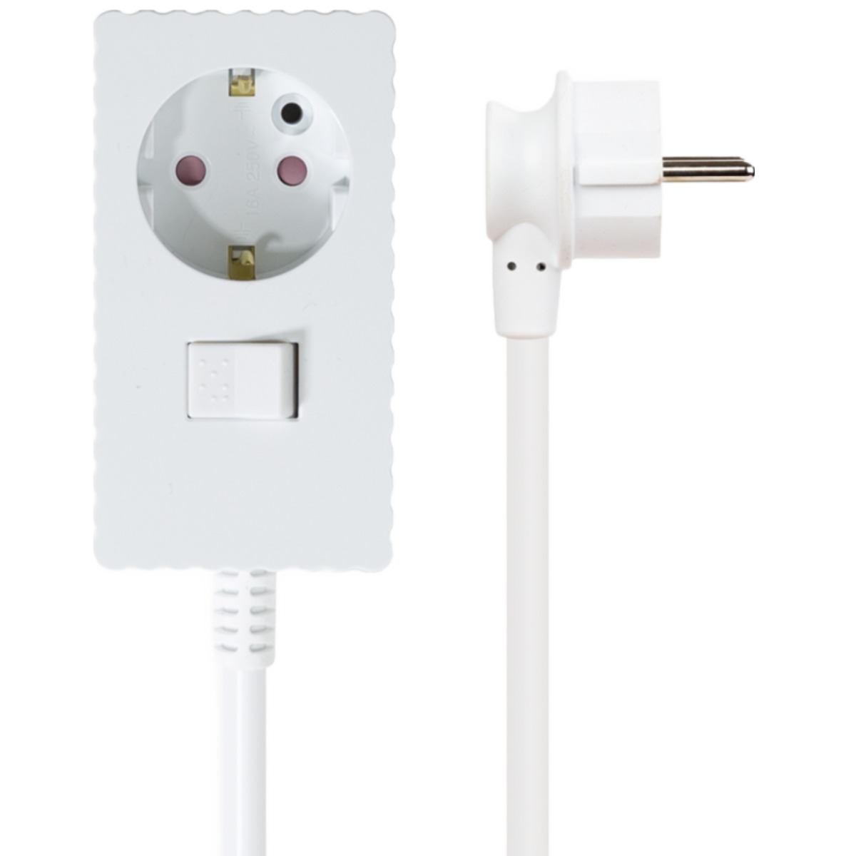 파워존 웨이브 멀티탭 개별 절전 스위치 과부하차단 연장선 멀티콘센트 전기코드 1구 50cm 1.5m 3m 5m 7m 10m 27,700원