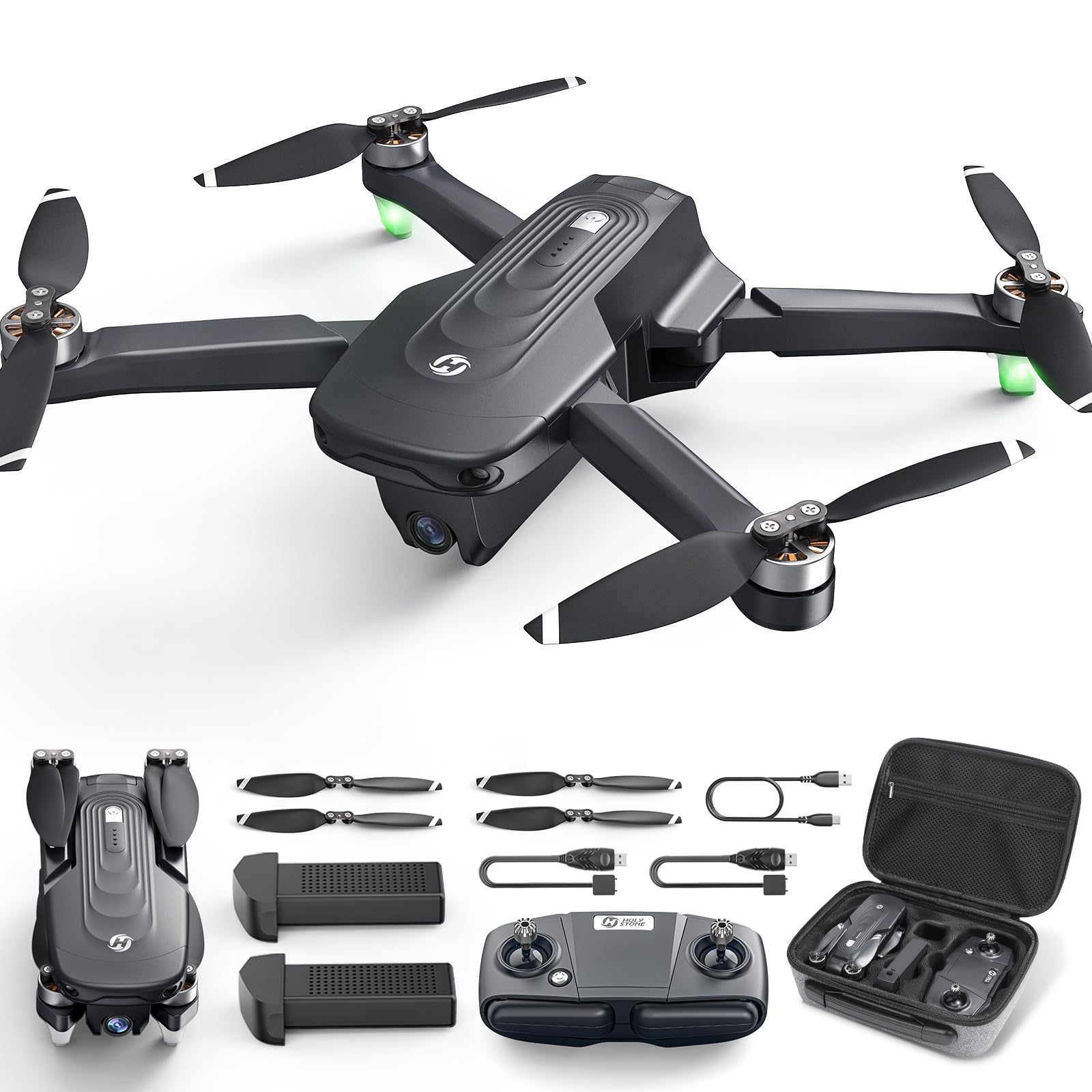 Holy Stone 드론 4K 카메라 포함 GPS 탑재 리모트 ID 내장 1/2 자유 전환 HS175D-RID 254,820원