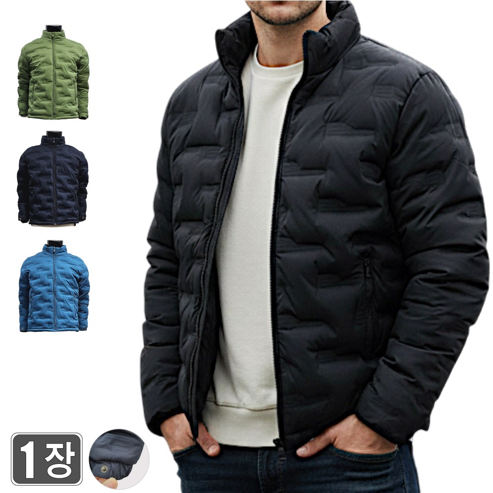 [웨어몬] WF80 발열 히팅 패팅점퍼 웰론 보온 일상복 발열패드 32,800원