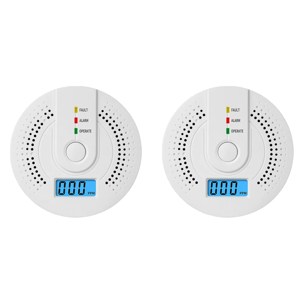 호환 디지털 일산화탄소 감지기  소리빛 경고 센서  배터리 구동 CO 가스 모니터  LED 표시기 계량기  5-1 27,500원