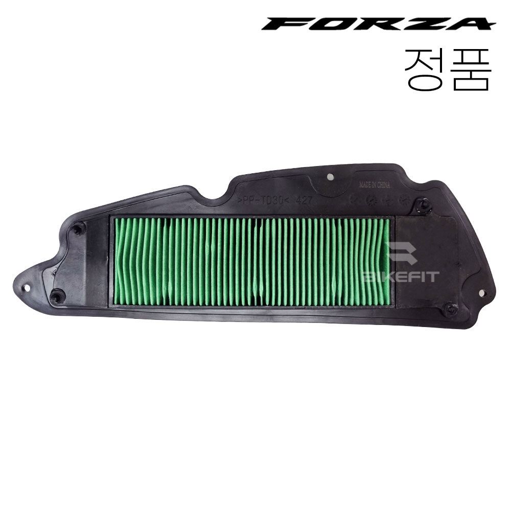 25년 포르자350 에어필터 정품 순정품 에어클리너 에어크리너 21년이상, 1개 11,910원