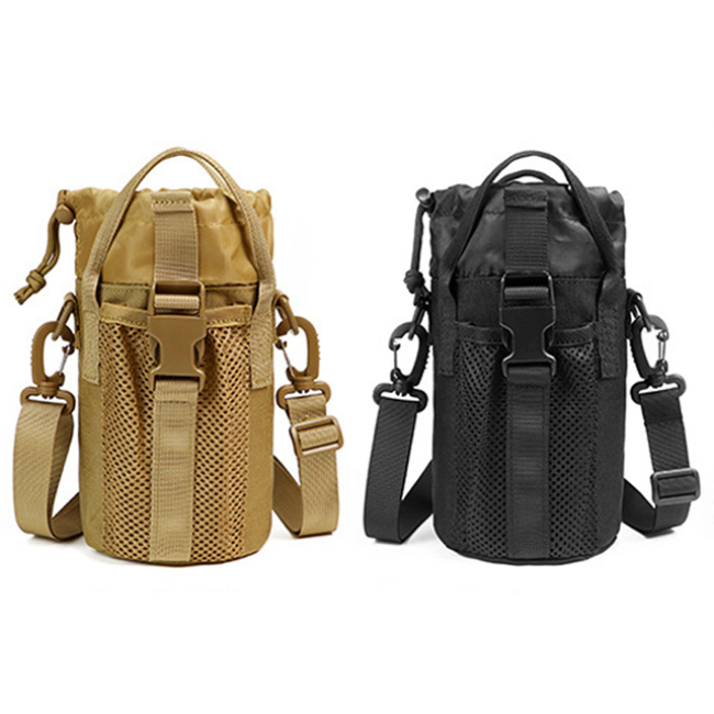 대형 물병가방 텀블러 파우치 물병주머니 배낭 물통 보조가방, JELEPORTS물병가방:브라운, 1개 12,000원