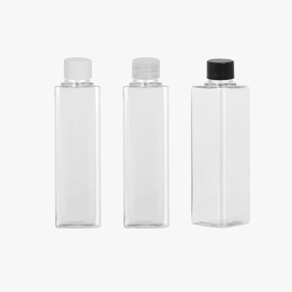 DTS110투명 사각 110ml 일반캡 낱개 플라스틱 페트병 530원