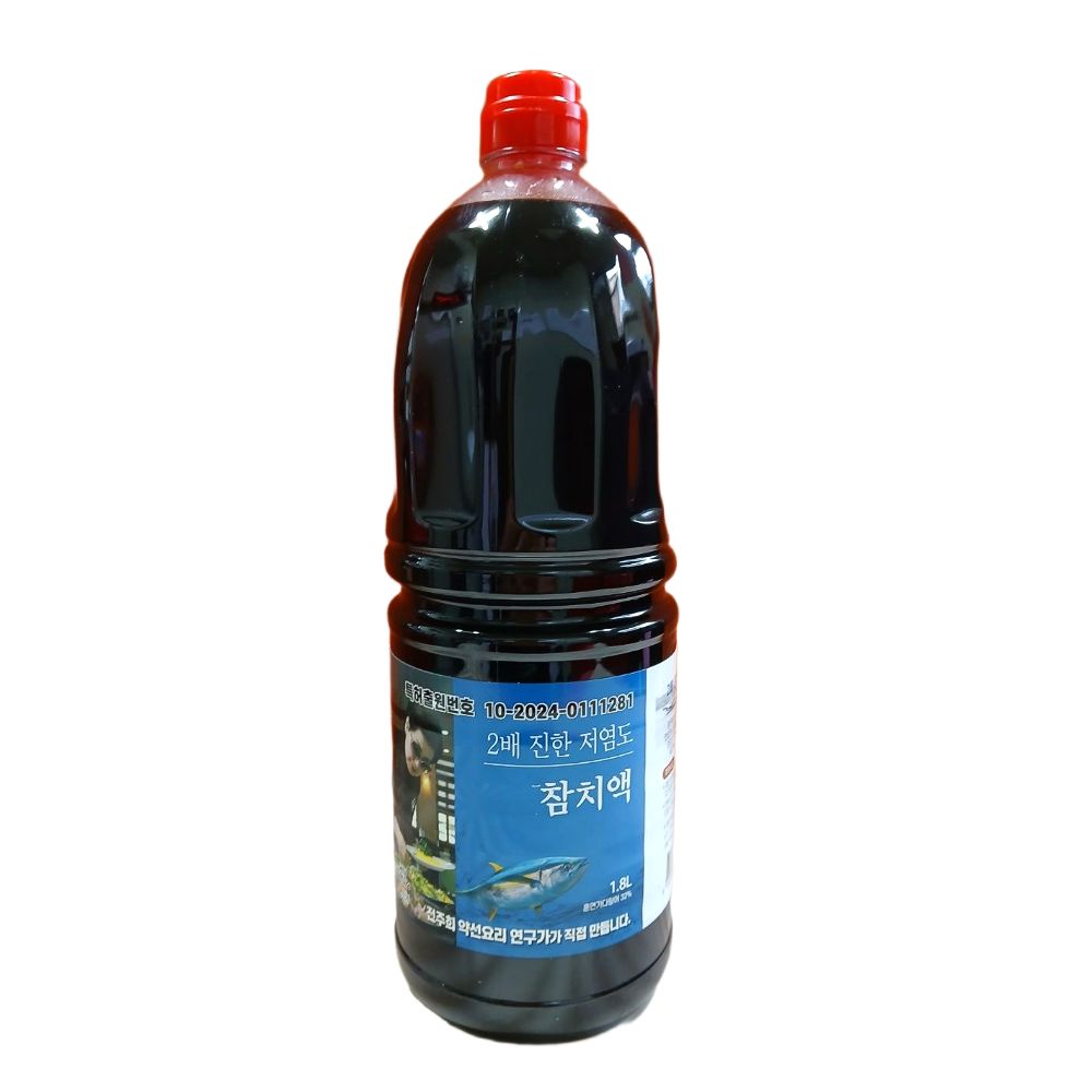 (무배)전주희 2배진한 저염도 참치액 1.8L, 6개(1박스), 6개, 1.8kg 44,000원