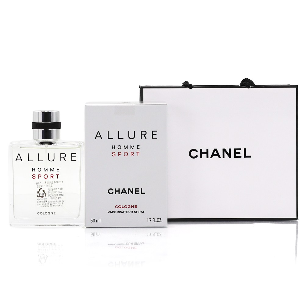 [정식 한글라벨 백화점제품] 샤넬 알뤼르 옴므 스포츠 코롱 오 드 뚜왈렛, 쇼핑백 동봉, 1개, 50ml 158,000원