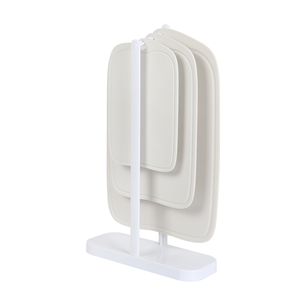 귀월미 걸이형 도마세트 위생 도마 3P TPU, 화이트 도마 3종 + 거치대, 1세트 41,000원