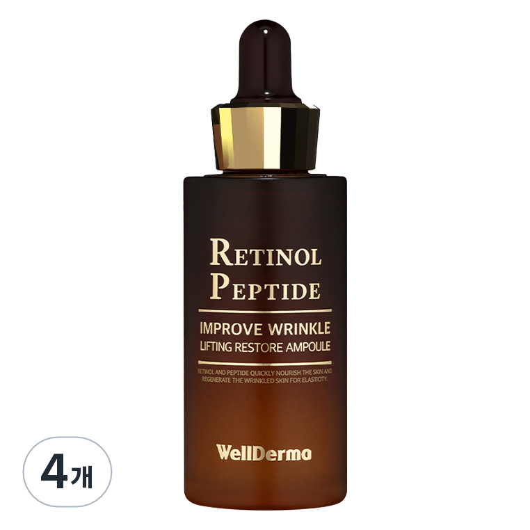 웰더마 레티놀 펩타이드 리프팅 리스토어 앰플, 4개, 30ml 174,000원