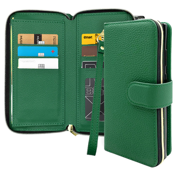 까미또 팔렛 천연 소가죽 지퍼 월렛 다이어리형 휴대폰 케이스 39,800원