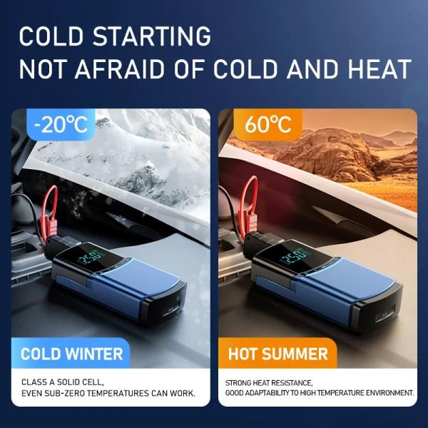 점프 스타터 자동차 디지털 타이어 팽창기 비상 공기 펌프 150PSI 압축기 10400MAH 피크 전류 1000A 장치 4IN1 117,000원