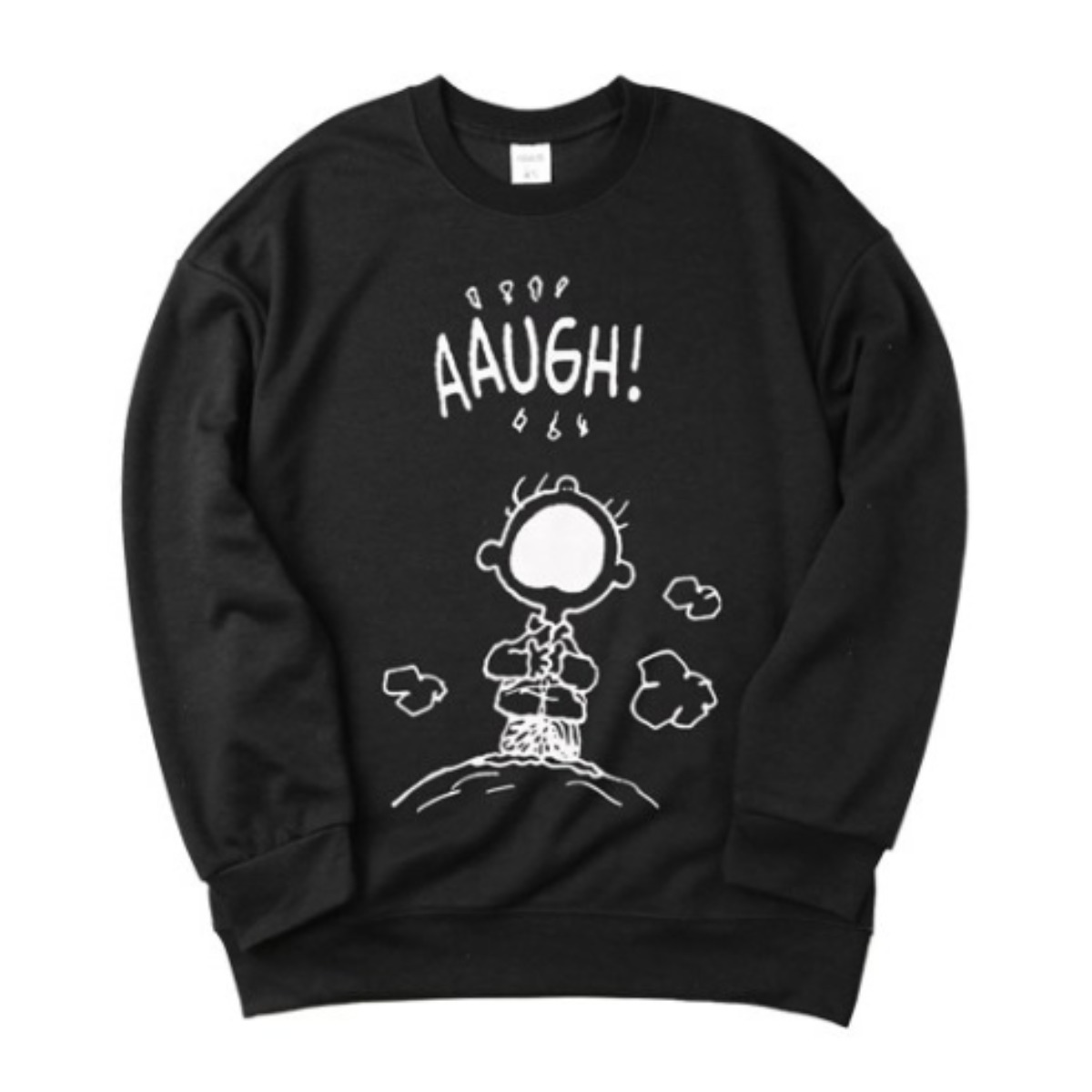 피너츠 스누피 오버핏 맨투맨 남녀공용 티셔츠 라이너스 반 펠트 29,900원