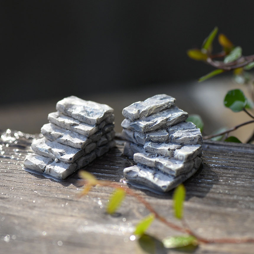 미스토토 테라리움 만들기 재료 돌계단 2종, P131_돌계단-스트레이트 460원