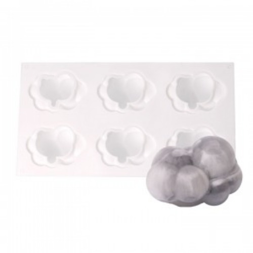 실리콘몰드 - 뭉게뭉게 구름 6구 15,000원