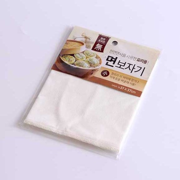 천연면사를 사용한 요리용 면보자기 찜시트 37x37cm 약재 만두 그릭요거트 찜요리 4,080원
