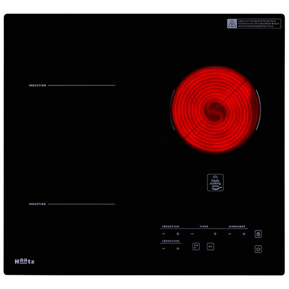 하츠 하이브리드 3구 IH-366DTL 빌트인 쿡탑 전기렌지 520,000원