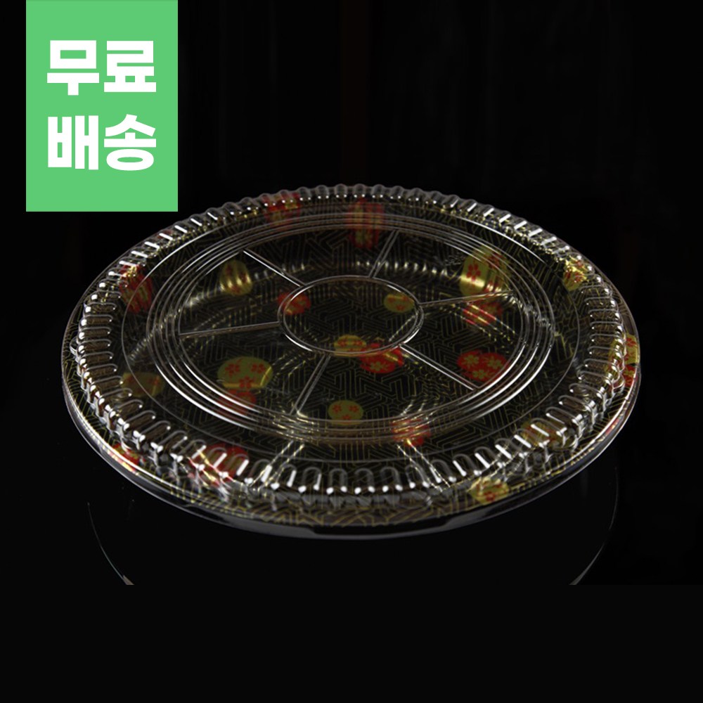 사쿠라 원형 초밥용기 120개 200개 300개 세트 선택 일식용기 도시락 배달용기, 1개, 120개입 156,800원