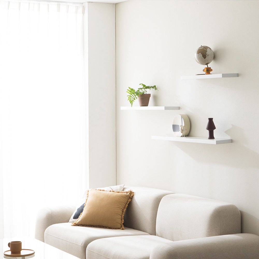 우드리퍼블릭 알미늄 무지주 벽선반 45,500원