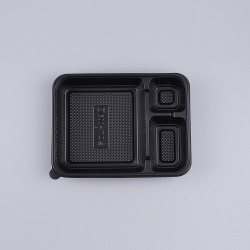 [SK] 도시락용기 3칸 (흑색/DW-005) 200개 세트 43,200원