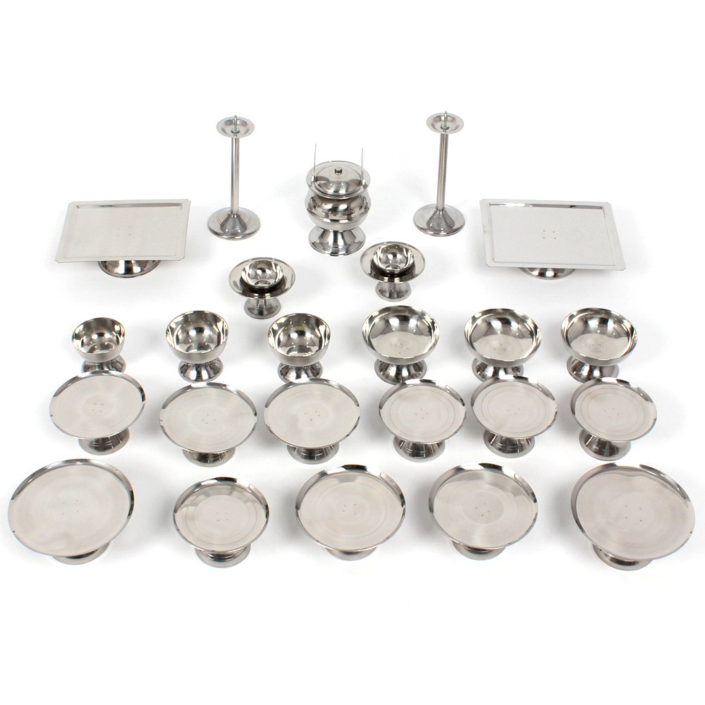 남도공예 스텐 제기세트 20P, 스텐제기 20P, 1세트 114,900원