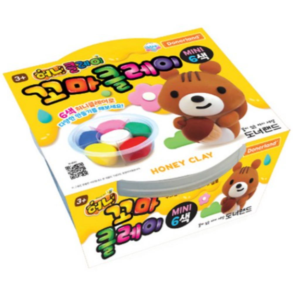 도너랜드 꼬마클레이 미니 6색 세트 25,040원