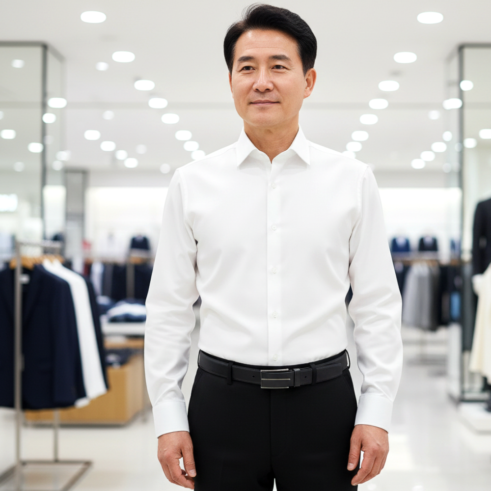 닥스 셔츠 와이드 카라 컴포트 슬림핏 정장 드레스 와이셔츠 55,000원