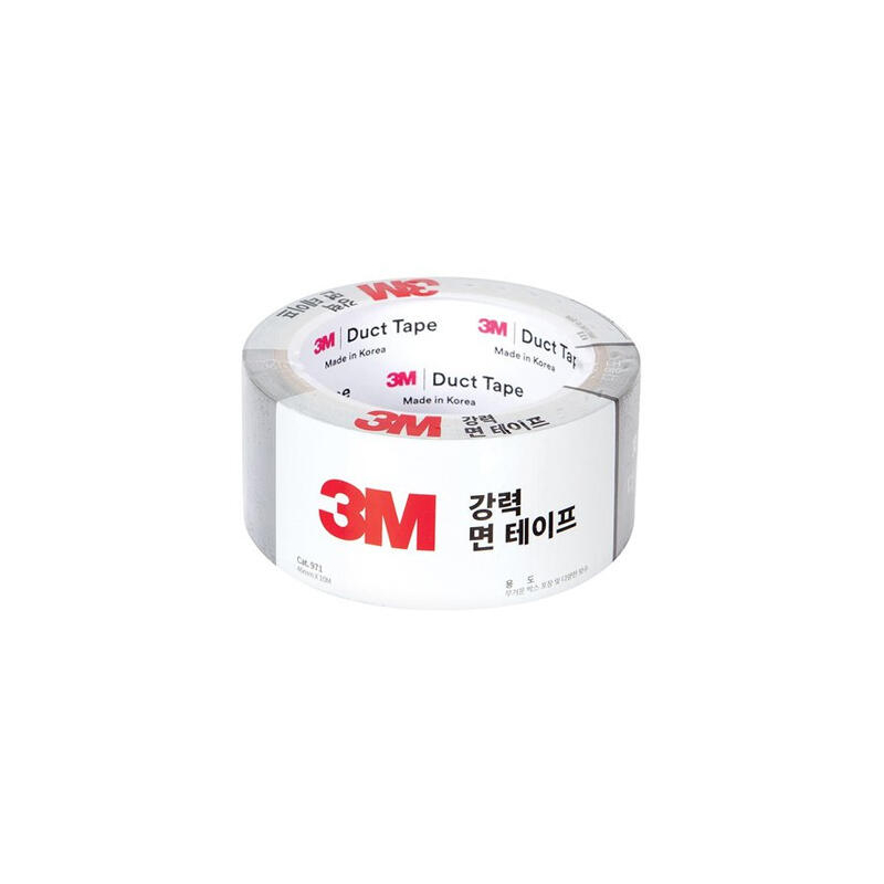 3M 스카치 강력 면 테이프 (971) 46mm x 10M / 포장테이프 박스테이프 회색테이프 청테이프 녹색테이프 사무실테이프 택배테이프 보관용테이프 은색테이프 5,780원