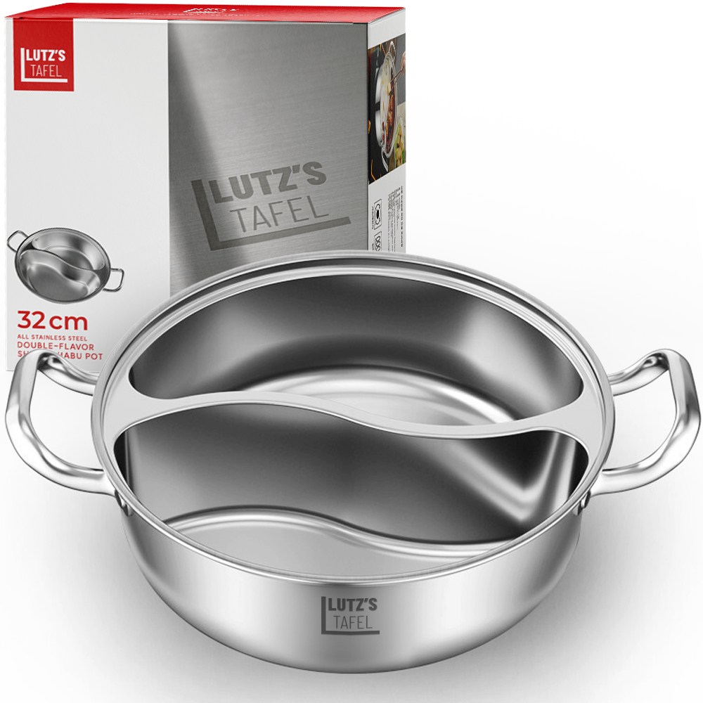 루츠스타펠 프리미엄 올스텐 IH 인덕션 샤브샤브 무용접 일체형 반반냄비 25,980원