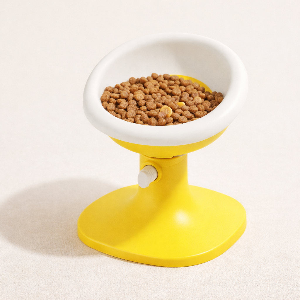 위시피키 관절보호 높이조절 강아지 밥그릇, 1개, 에그 19,800원