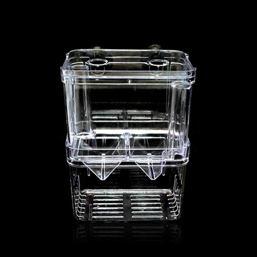 청룡아쿠아 2단 투명부화통 M 4,000원