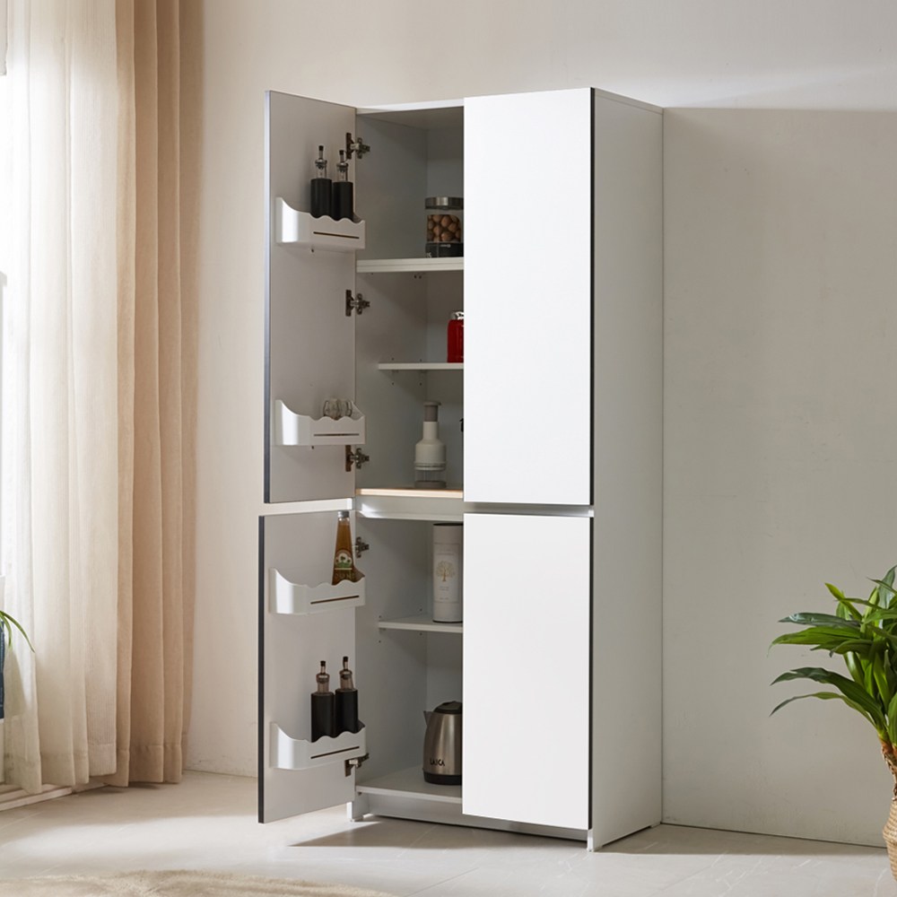 홈카페수납장 냉장고형 키큰장 주방수납장 틈새장 비스포크 팬트리장 도어수납장 600 203,000원