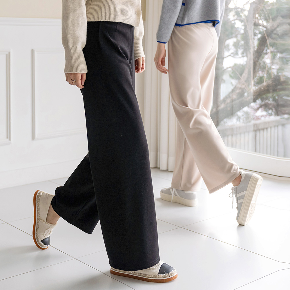 앤더데이 여성용 커버핏 스판 슬림와이드 팬츠 4,900원