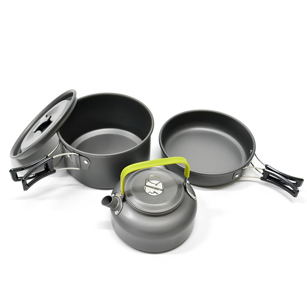 캠핑 코펠세트 3종 경질 코팅 그릇 냄비 주전자 백패킹 올인원 1-2인용 30,980원