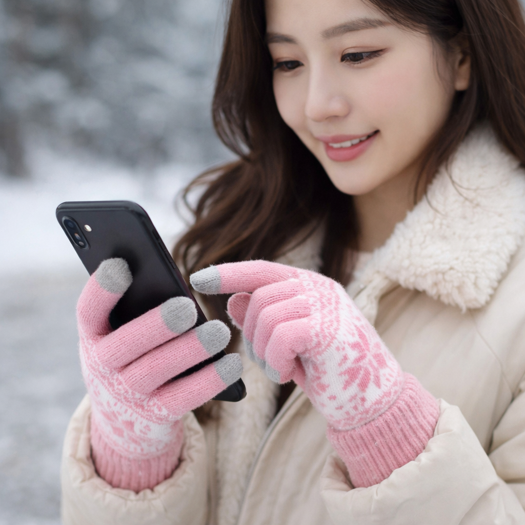 사이드비 기모안감 성인남녀 터치장갑 방한 겨울장갑 스마트폰터치장갑 손가락장갑 털장갑 11,900원