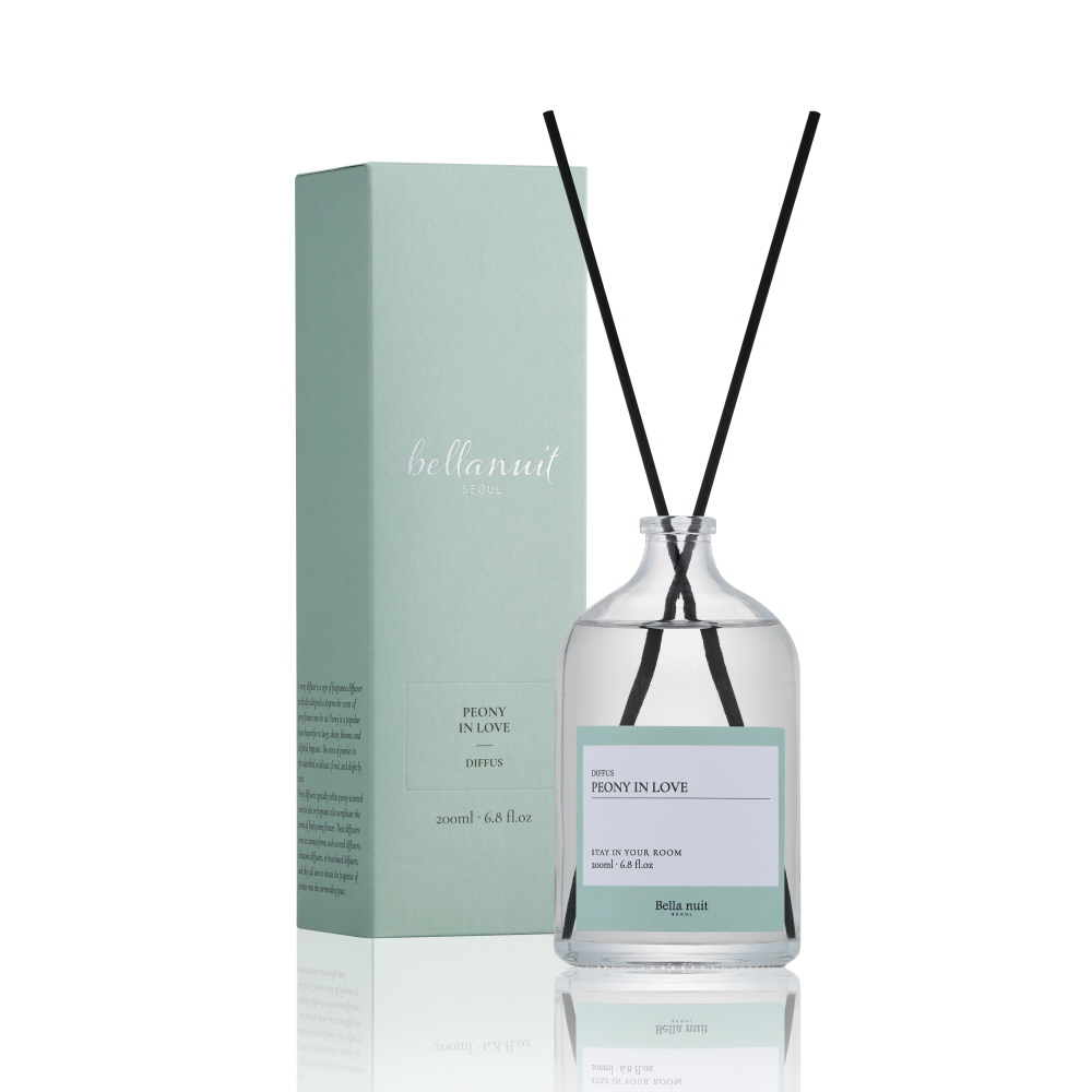 벨라누이 피오니 인 러브 작약 꽃집향 생화향 디퓨저, 1개, 200ml, 화이트 28,800원
