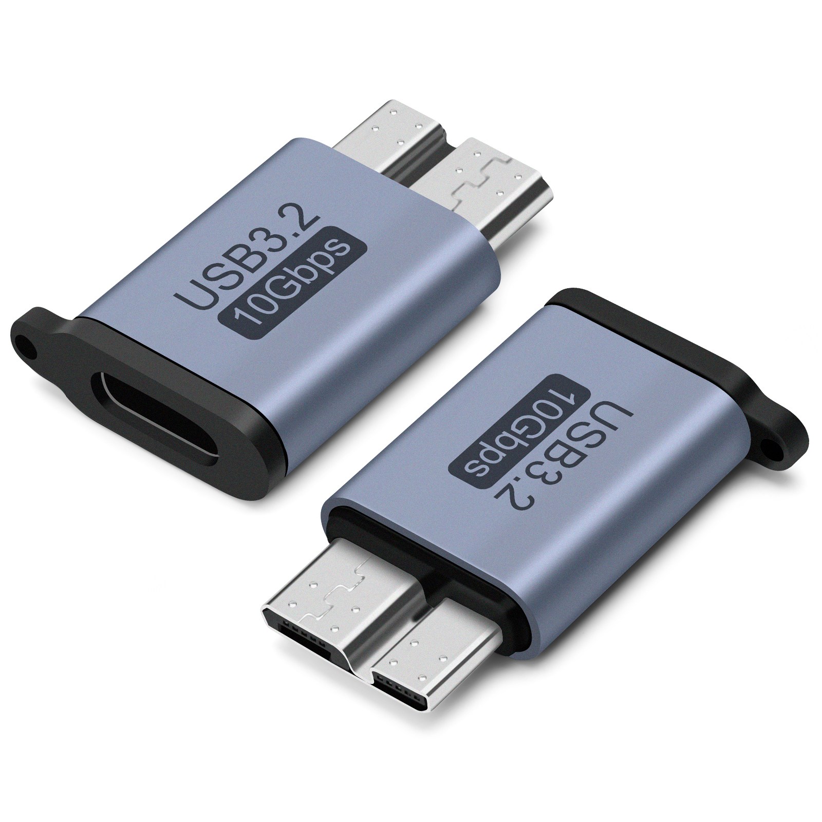 USB C to Micro B 어댑터 , USB 3.0 10Gbps 하드 드라이브 케이블 USB C 호환 토시바, 시게이트, WD, 갤럭시 S5 노트3, HDD 등, 2개, CF-MICRO B 9,900원