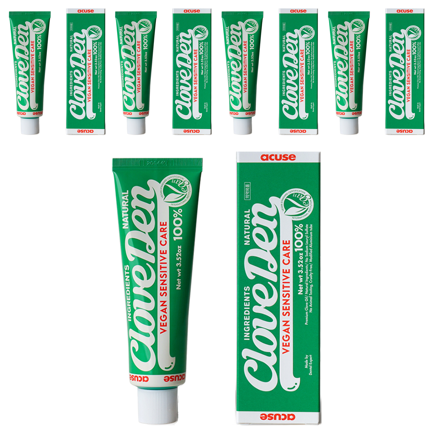 클로브덴 시린이 기능성 센서티브 비건 치약, 100g, 5개 48,000원