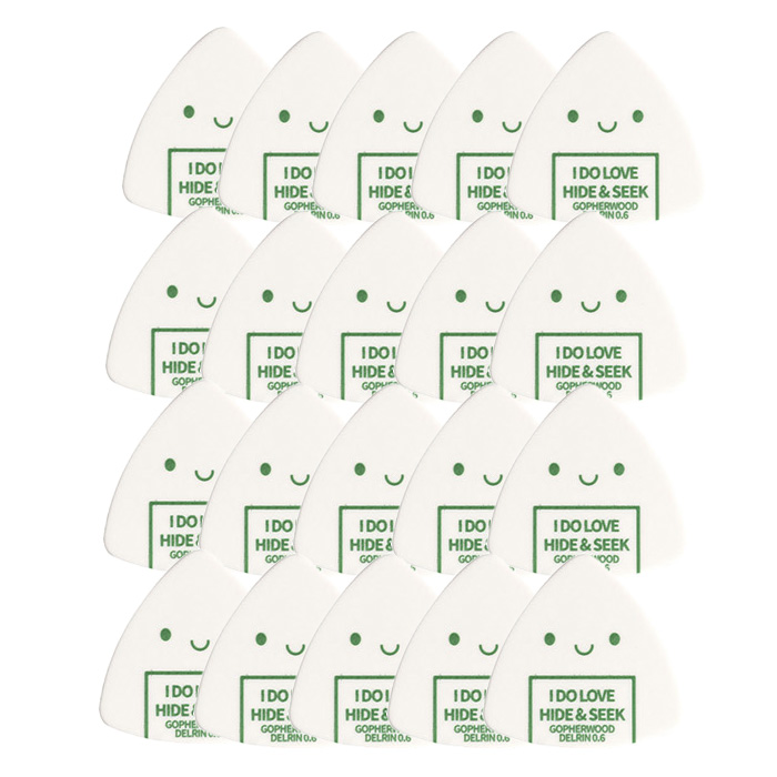고퍼우드 캐릭터 피크 삼각형 그린 7,000원