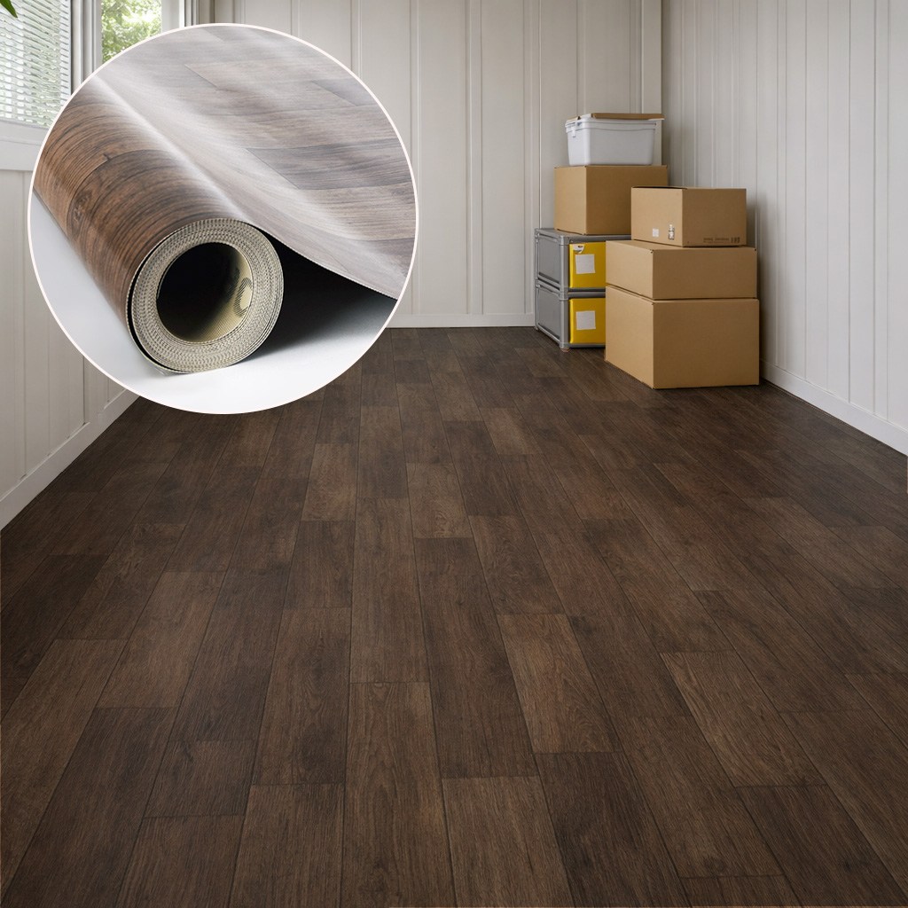 데코앤필름 무점착 후로링 비닐장판 막장판 사무실 창고 베란다 바닥재, VFA002월넛 11,400원