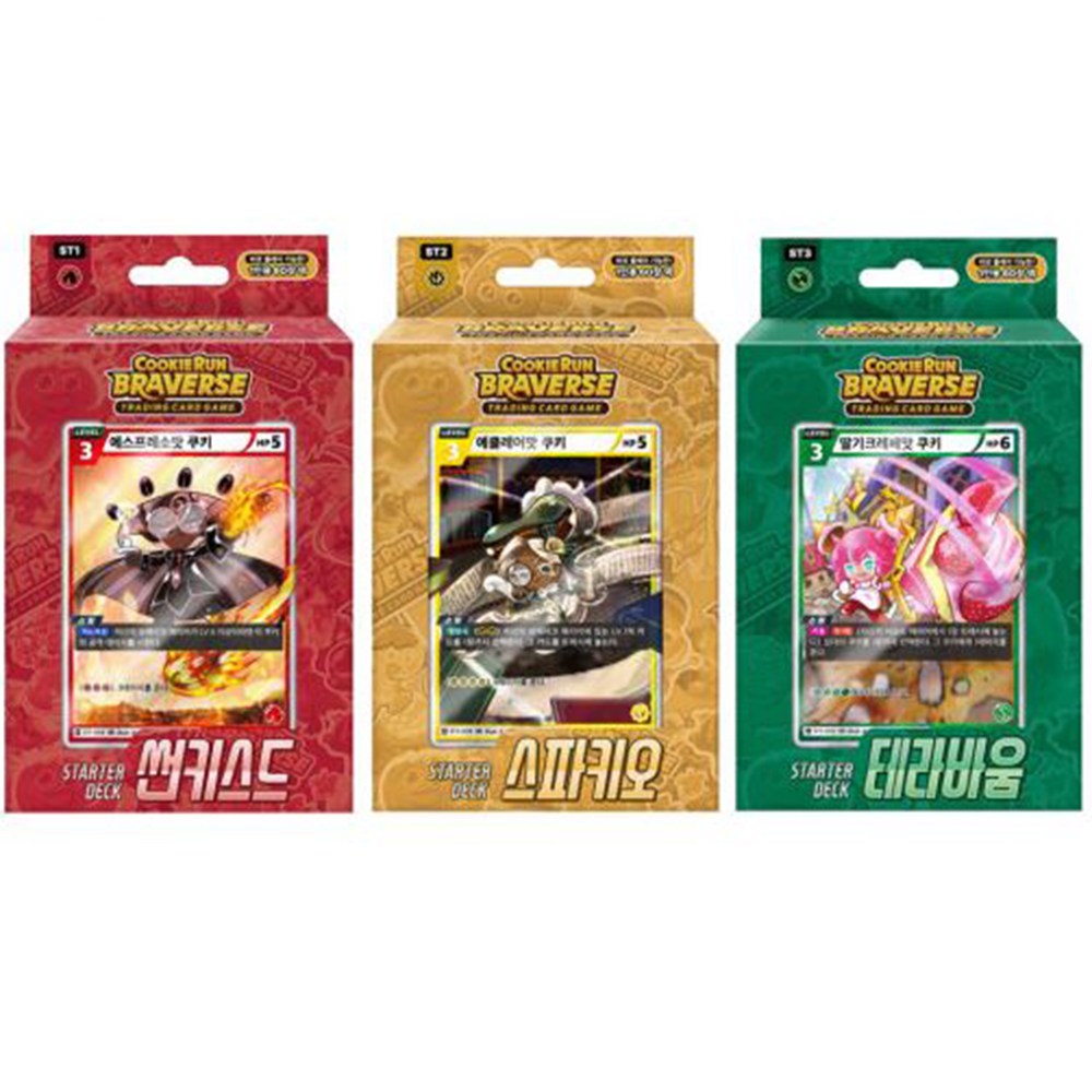 쿠키런 브레이버스 카드덱 3종, 테라바움, 1개 10,490원