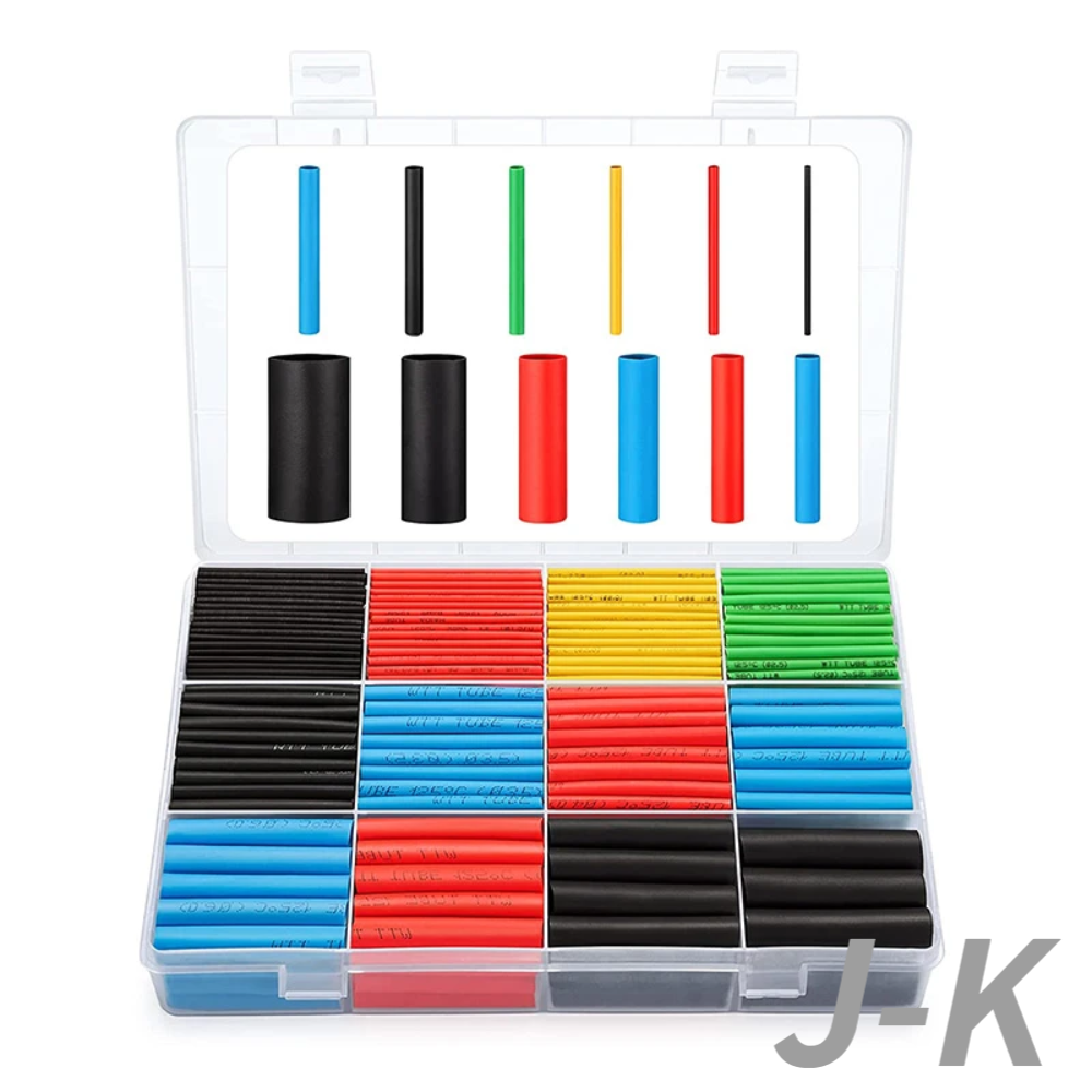 (제이케이) 열 수축 튜브 560pcs 세트 모듬 와이어 케이블 튜브 다양한 폴리올레핀 절연 슬리브 11,790원